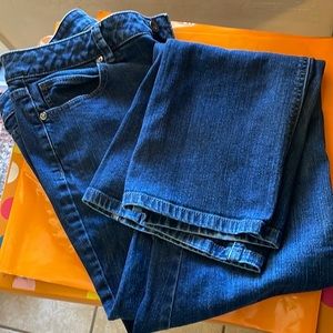 Straight leg jeans